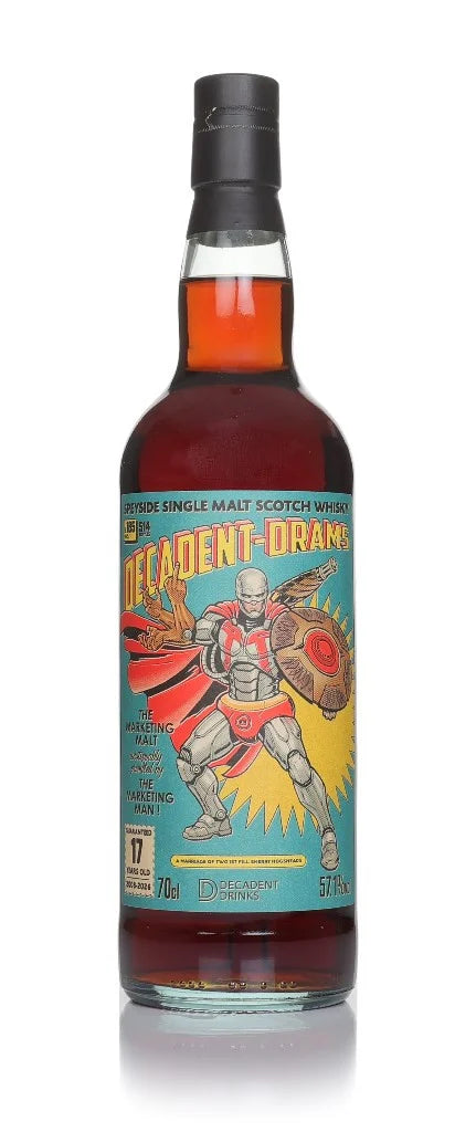 Marketing Malt 17 years old Decadent Drams